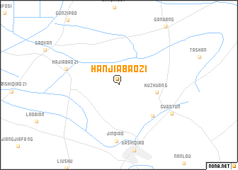 map of Hanjiabaozi