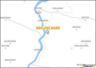 map of Hanjiachuan