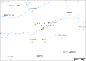 map of Hanjialou