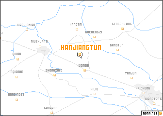 map of Hanjiangtun