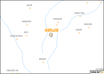 map of Hanjia