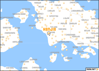 map of Hanjia