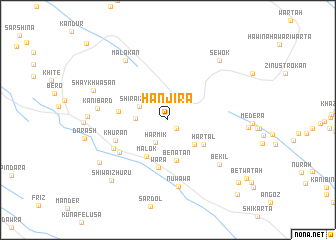 map of Hanjīra