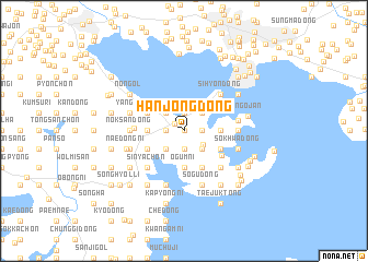 map of Hanjŏng-dong