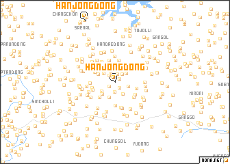 map of Hanjŏng-dong