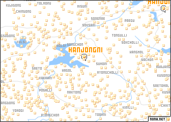 map of Hanjŏng-ni