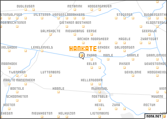 map of Hankate