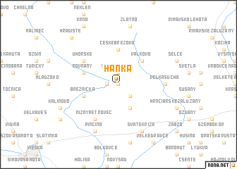 map of Hanka