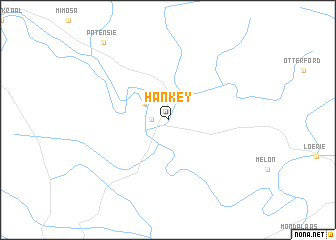 map of Hankey