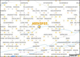 map of Hankofen