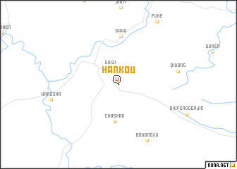 map of Hankou