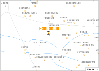 map of Hanlaojia