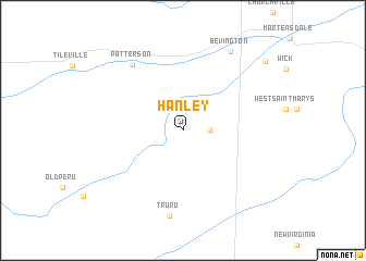 map of Hanley