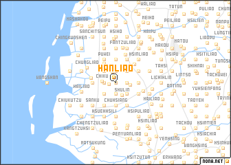map of Han-liao