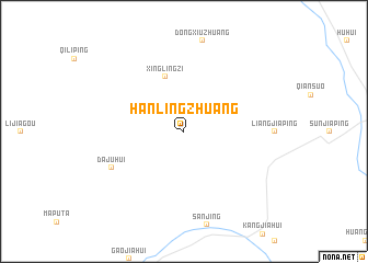 map of Hanlingzhuang