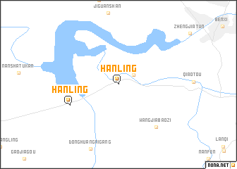 map of Hanling