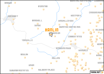 map of Hanlin