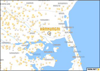 map of Hanmung-ni