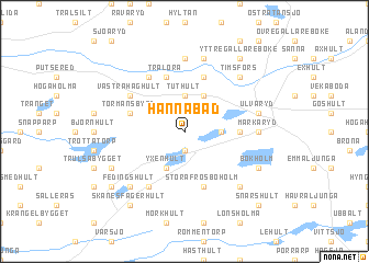 map of Hannabad