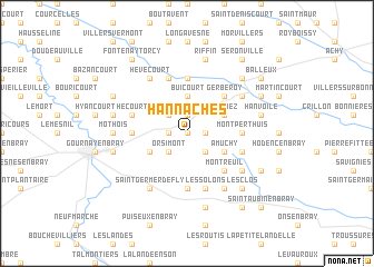 map of Hannaches