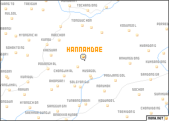 map of Hannamdae