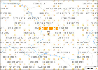 map of Hannberg