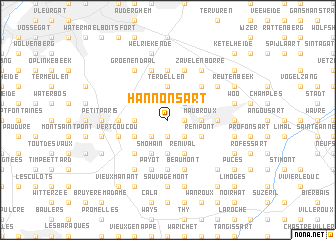 map of Hannonsart