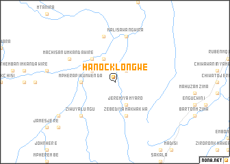 map of Hanock Longwe