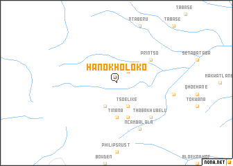 map of Ha-Nokholoko