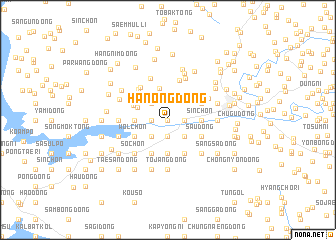 map of Hanong-dong