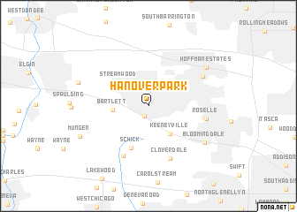 map of Hanover Park