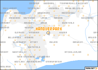 map of Hanover Park