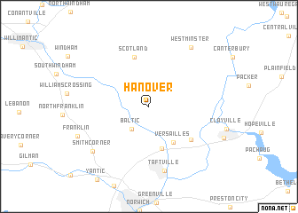 map of Hanover