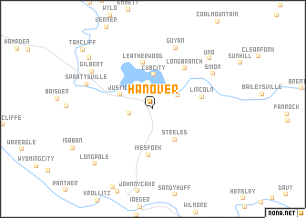 map of Hanover
