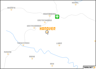 map of Hanover