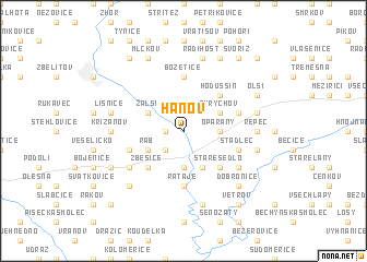 map of Hanov