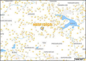 map of Hanp\