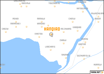 map of Hanqiao