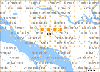 map of Hānribhānga