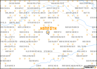 map of Hanroth