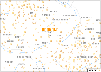 map of Hansala