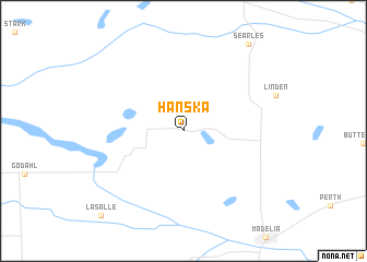 map of Hanska