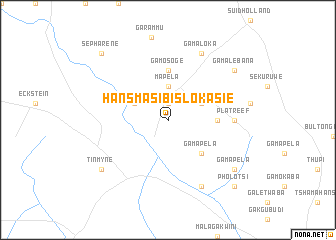 map of Hans Masibislokasie