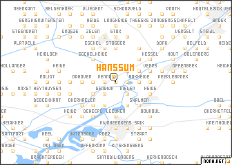 map of Hanssum