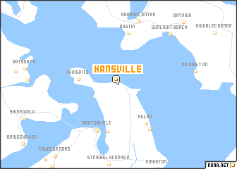 map of Hansville