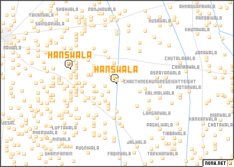 map of Hānswāla