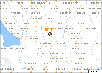 map of Hanţa