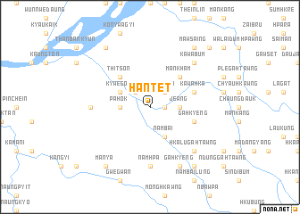 map of Hantet