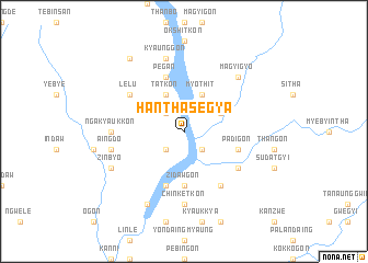 map of Hanthasegya