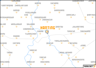 map of Hanting